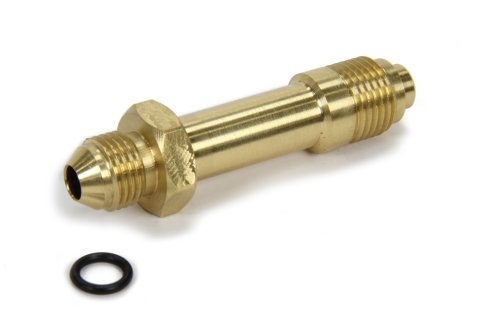 Fitting - Adapter - Straight - 6 AN Male to 16 mm x 1.50 Male O-Ring - Brass - Natural - Power Steering Systems - Kit