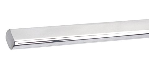 Steering Shaft - 18 in Long - 3/4 in Double D - Stainless - Natural - Universal - Each