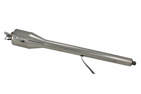 Steering Column - Tilt - 2 in Tube - 33 in Length - Hazard / Turn Signal - Stainless - Polished - Universal - Each