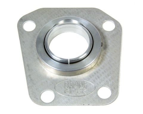 Steering Column Bracket - 2 in Diameter Tube - Swivel - Mounting Plate - Aluminum - Polished / Satin - Ford Mustang 1967-70 - Each