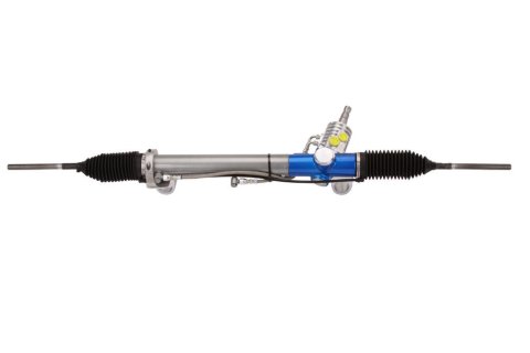 Rack and Pinion - Power - 6.00 in Travel - 45.0 in Long - Aluminum - Blue Anodized / Natural - Mustang II / Pinto 1974-78 - Each