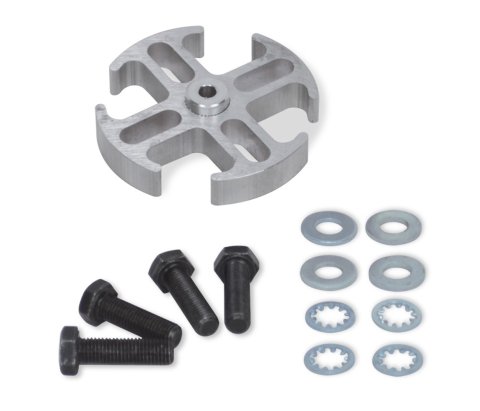Fan Spacer - 0.5 in Thick - Hardware Included - Aluminum - Natural - Mopar - Each