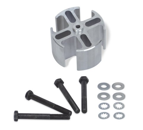 Fan Spacer - 2 in Thick - Hardware Included - Aluminum - Natural - Mopar - Each