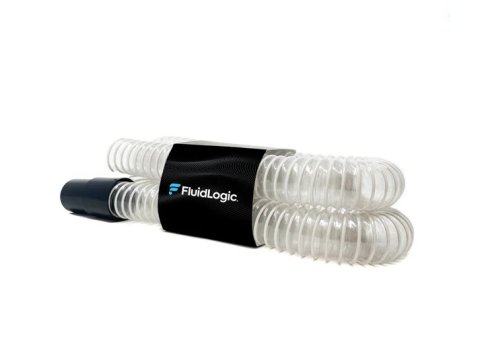 Helmet Air Hose - 6 ft Long - 1-1/4 in OD - Plastic - Fluid Logic Maglock Systems - Each
