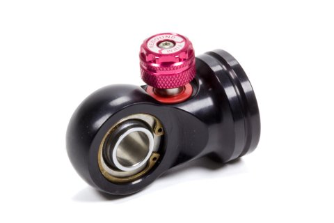 Shock End - Spherical - Adjustable - Standard Length - 0.625 in Shaft - Aluminum - Black Anodized - Each