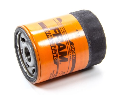 Oil Filter - Extra Guard - Canister - Screw-On - 4.06 in Tall - 13/16-16 in Thread - Steel - Orange Paint - Various Applications - Each