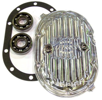 Gear Cover - 10-Bolt - Ball Bearings - Aluminum - Polished - Frankland Quick Change - Kit