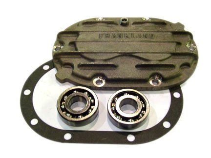 Gear Cover - 10-Bolt - Ball Bearings - Aluminum - Natural - Frankland Quick Change - Kit