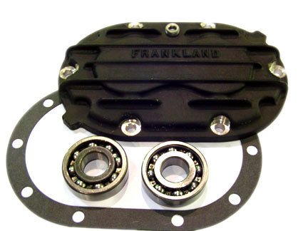 Gear Cover - 10-Bolt - Ball Bearings - Aluminum - Thermal Dispersant Coated - Frankland Quick Change - Kit