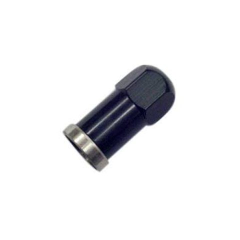 Nut - 3/8-16 in Thread - Aluminum - Black Anodized - Frankland Superlite Quick Change Gear Covers - Each