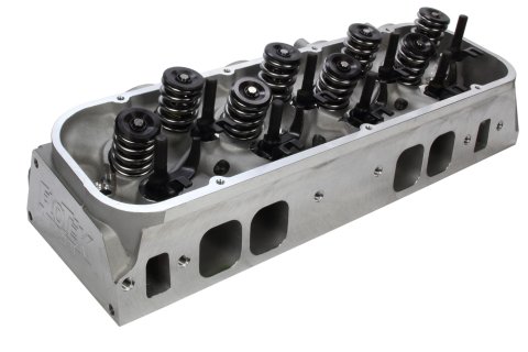 Cylinder Head - Assembled - 2.300 in / 1.880 in Valves - 290 cc Intake - 112 cc Chamber - 1.530 in Springs - Angle Plug - Aluminum - Big Block Chevy -