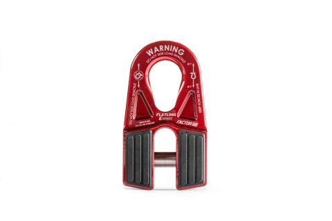 Shackle Mount - FlatLink-E - 16000 lb Capacity - Aluminum - Red Anodized - Each
