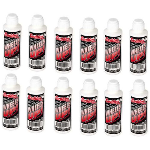 Wheelie Bar Marker - Wheels Up - Chalk - White - 3 oz Bottle / Applicator - Set of 12