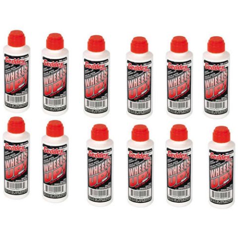 Wheelie Bar Marker - Wheels Up - Chalk - Orange - 3 oz Bottle / Applicator - Set of 12