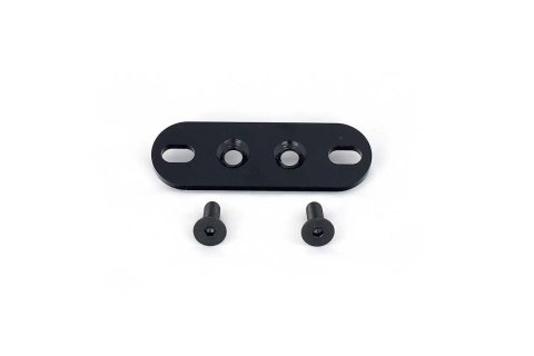 Transmission Mount Adapter - Bolt-On - Steel - Black Powder Coat - 8L90E / 10L90E - Each