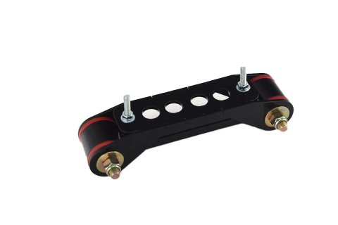 Transmission Mount - Polyurethane / Steel - Red / Black Powder Coat - Pontiac G8 2008-09 / Chevy SS 2014-16 / Chevy Camaro 2010-15 / Chevy Caprice 2011-17 - Each