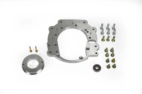 Bellhousing Adapter - Spacer / Pilot Bearing Included - AR5 to GM LS-Series - Aluminum - Each