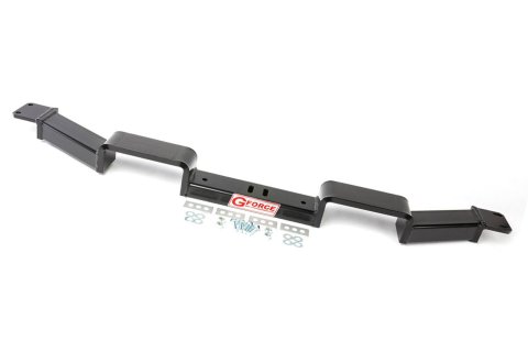 Transmission Crossmember - Bolt-On - Steel - Black Powder Coat - 4L60E / 4L85E - GM A-Body 1973-79 - Each
