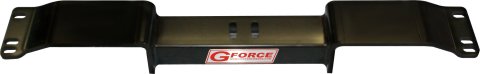 Transmission Crossmember - Bolt-On - Steel - Black Powder Coat - TH350 / Muncie / Powerglide / T-10 / Saginaw / TH200 Transmission - GM F-Body 1967-69 - Each
