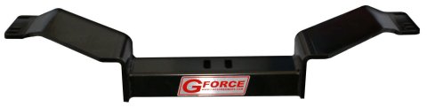 Transmission Crossmember - Bolt-On - Steel - Black Powder Coat - TH400 / 2004R Transmissions - GM F-Body 1967-69 / X-Body 1968-74 - Each