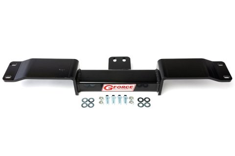 Transmission Crossmember - Bolt-On - Steel - Black Powder Coat - 4L60 / 4L60E / 700R4 - GM F-Body 1970-74 - Each
