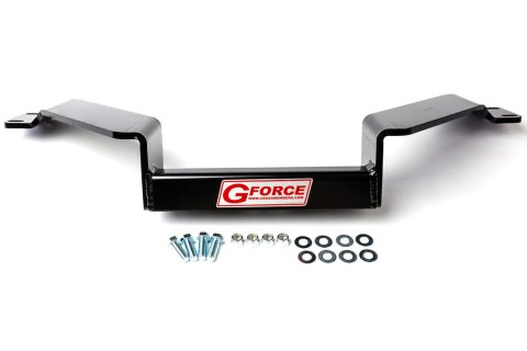 Transmission Crossmember - Bolt-On - Steel - Black Powder Coat - 4L80 / 4L80E - GM F-Body 1975-81 - Each