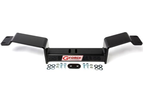 Transmission Crossmember - Bolt-On - Steel - Black Powder Coat - 4L60 / 4L60E / 700R4 - GM F-Body 1975-81 - Each