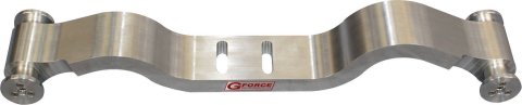 Transmission Crossmember - Bolt-On - Aluminum - Clear Anodized - Ford Mustang 1979-93 - Each