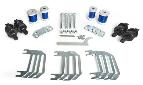 Control Arm Bushing - Front - Lower / Upper - Polyurethane - Aluminum - Chevy Corvette 1997-13 - Kit