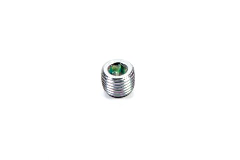 Drain Plug - 1/4 in NPT - Allen Head - Steel - Zinc Oxide - Each
