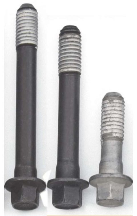 Cylinder Head Bolt Kit - Hex Head - Steel - Black Oxide / Natural - Small Block Chevy - Kit