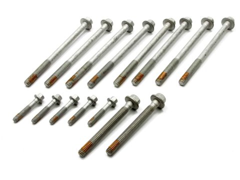 Cylinder Head Bolt Kit - Hex Head - Steel - Natural - GM LS-Series 1997-2003 - Kit