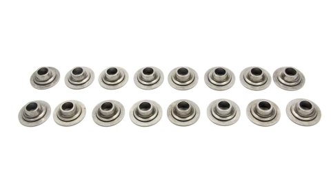 Valve Spring Retainer - 7 Degree - 0.640 in OD Step - 1.320 in Single Spring - Steel - LT4 - GM LS-Series - Set of 16