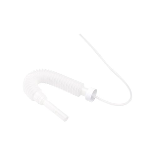 Spout - Round - Flexible - Screw-On - Plastic - White - 2.5 Gal Container - Each