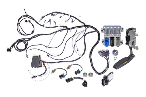 Engine Control Module - Harness / Mounts / Pedal Assembly / Sensors - GM LS-Series - Kit
