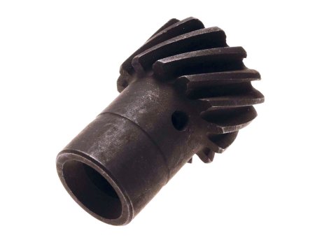 Distributor Gear - 0.491 in Shaft - Iron - Black Melonized - Chevy V6 / V8 - Each