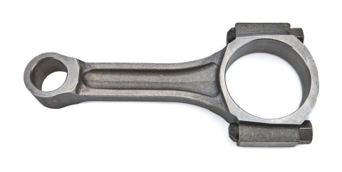Connecting Rod - I Beam - 5.700 in long - Press Fit - 3/8 in Cap Screws - Steel - Small Block Chevy - Each