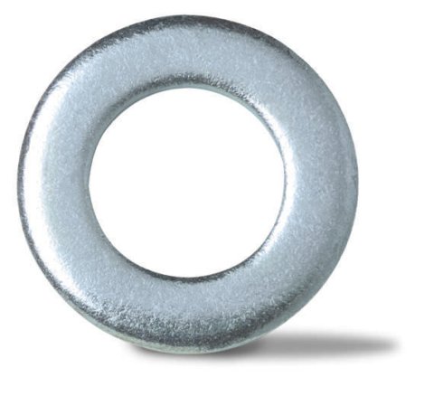 Wheel Washer - 0.695 in ID - 1.224 in OD - 0.12 in Thick - Steel - Zinc Oxide - Gorilla Short Shank Lug Nuts - Set of 100