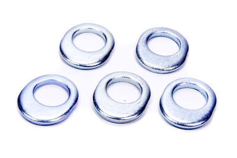 Wheel Washer - 0.695 in ID - 1.312 x 1.065 in Oval - 0.12 in Thick - Steel - Zinc Oxide - Gorilla Keystone Offset Lug Nuts - Set of 5