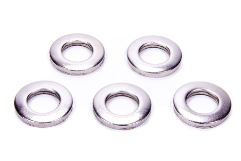 Wheel Washer - 0.695 in ID - 1.25 in OD - Steel - 0.157 in Thick - Chrome - Gorilla Cragar Center Lug Nuts - Set of 5