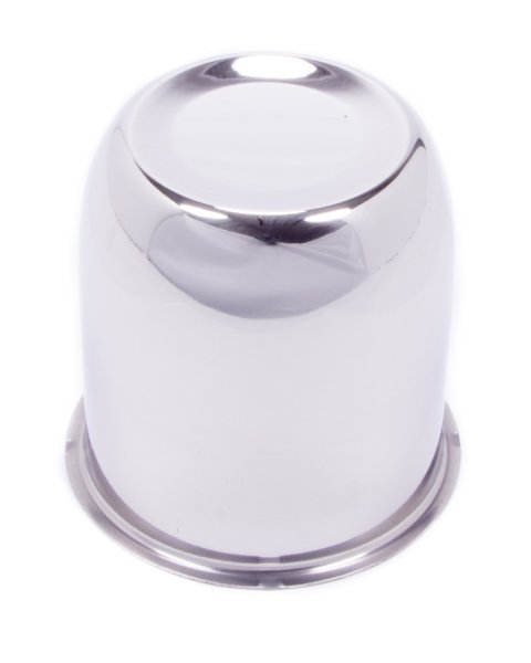Wheel Center Cap - 3.195 in OD - 3.25 in Tall - Closed End - Stainless - Polished - Universal - Each