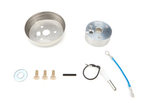 Steering Wheel Adapter - GT3 - 3-Bolt GT Wheel to OE Column - Hardware Included - Aluminum - Polished - GM - Kit
