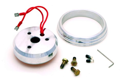 Steering Wheel Adapter - GT3 - 3-Bolt GT Wheel to OE Column - Hardware Included - Aluminum - Polished - Ford - Kit