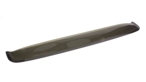 Sunroof Deflector - Stick-On - Front - Plastic - Black - 30 to 34 in Wide Sunroofs - Each