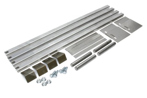 Window Channel Kit - 5/8 in Wide - 18 in Long - Steel - Natural - Universal - Kit