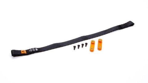 Head and Neck Support Tether - Sport II - Sliding Quick Click Tether - Replacement - 18 in Length - Black - Head and Neck Support - Kit