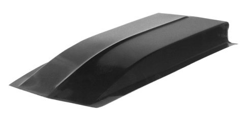 Hood Scoop - Z-28 Style - 6 in Height - 49 in Long - Fiberglass - Black - Each