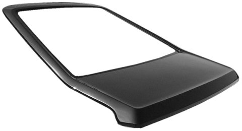 Decklid - Lift-Off - Fiberglass - Black - Hatchback - Ford Mustang 1979-93 - Each