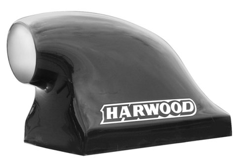 Hood Scoop - Big O Dragster Scoop - 16 in Tall - 13.75 in Wide - 22 in Long - Fiberglass - Black - Each