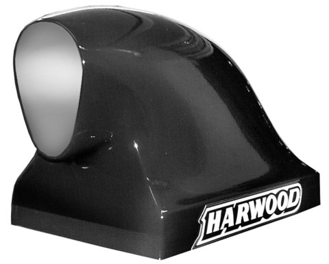 Hood Scoop - Comp I Dragster - 16 in Tall - 13.75 in Wide - 22 in Long - Fiberglass - Black - Each